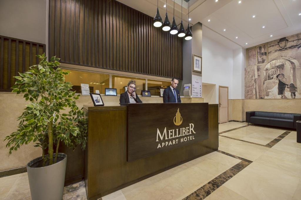 Vstupní hala nebo recepce v ubytování Melliber Appart Hotel