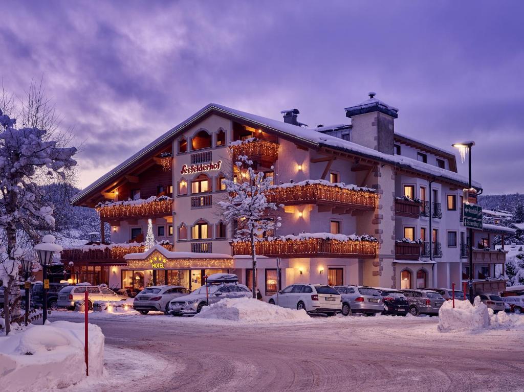 Hotel Seefelderhof v zimě