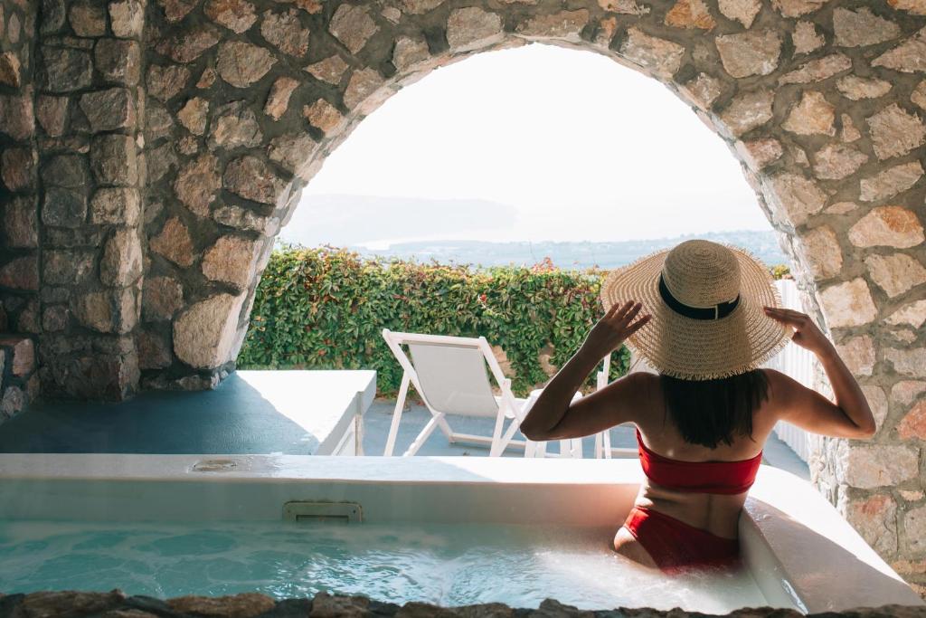 Hosté ubytování Zatrikion Santorini Villas