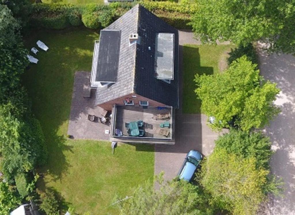 Letecký snímek ubytování Meerblick