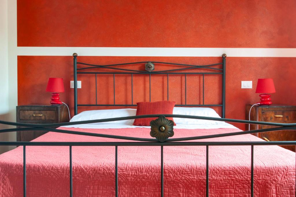 A bed or beds in a room at La casa di Nunzi