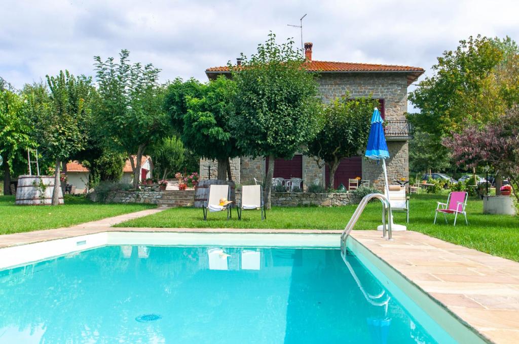 The swimming pool at or close to La casa di Nunzi