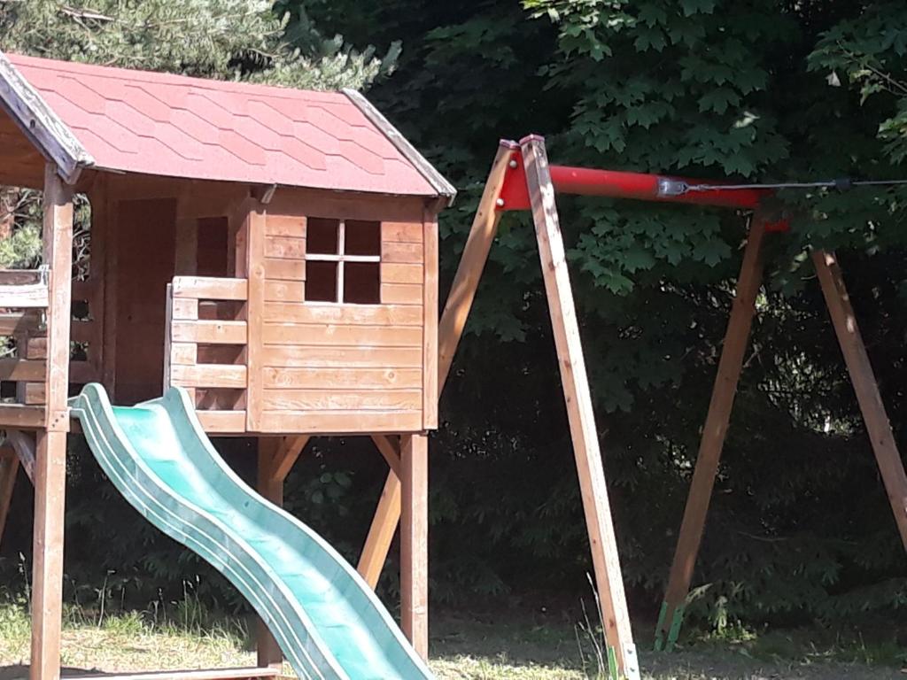 Herní místnost nebo prostor pro děti v ubytování Uroczysko Ruczaj
