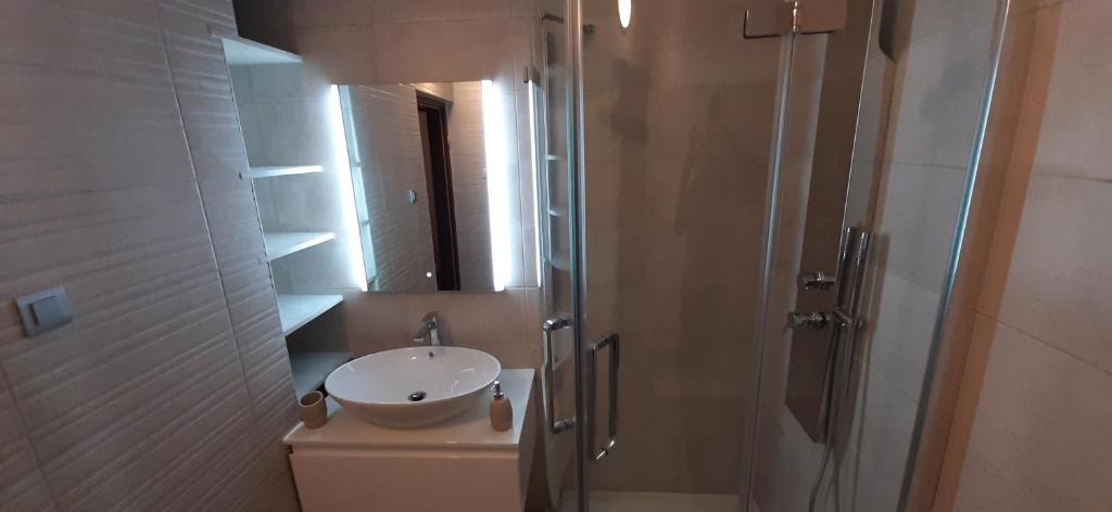 Kúpeľňa v ubytovaní Apartment Krajacic