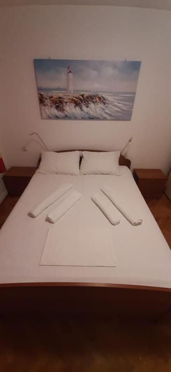Posteľ alebo postele v izbe v ubytovaní Apartment Krajacic