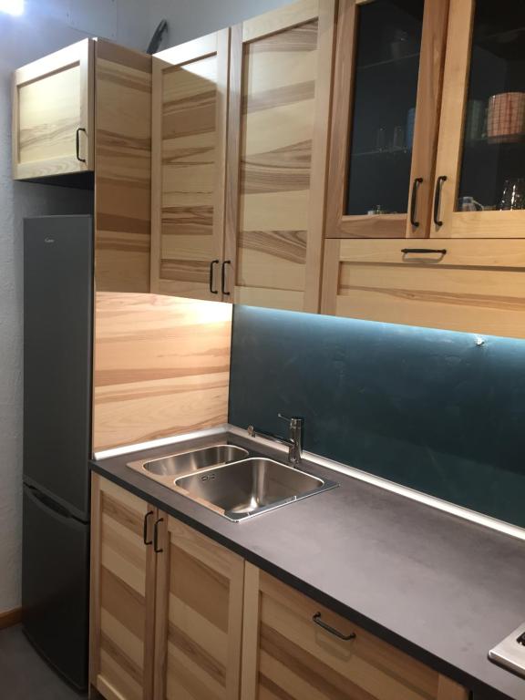 A kitchen or kitchenette at Appartamenti De Betta