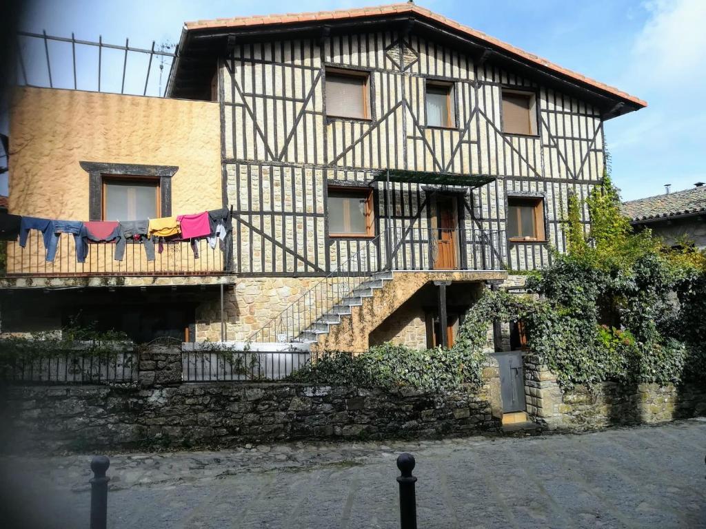 Balkón nebo terasa v ubytování Casa La Tía Bruja