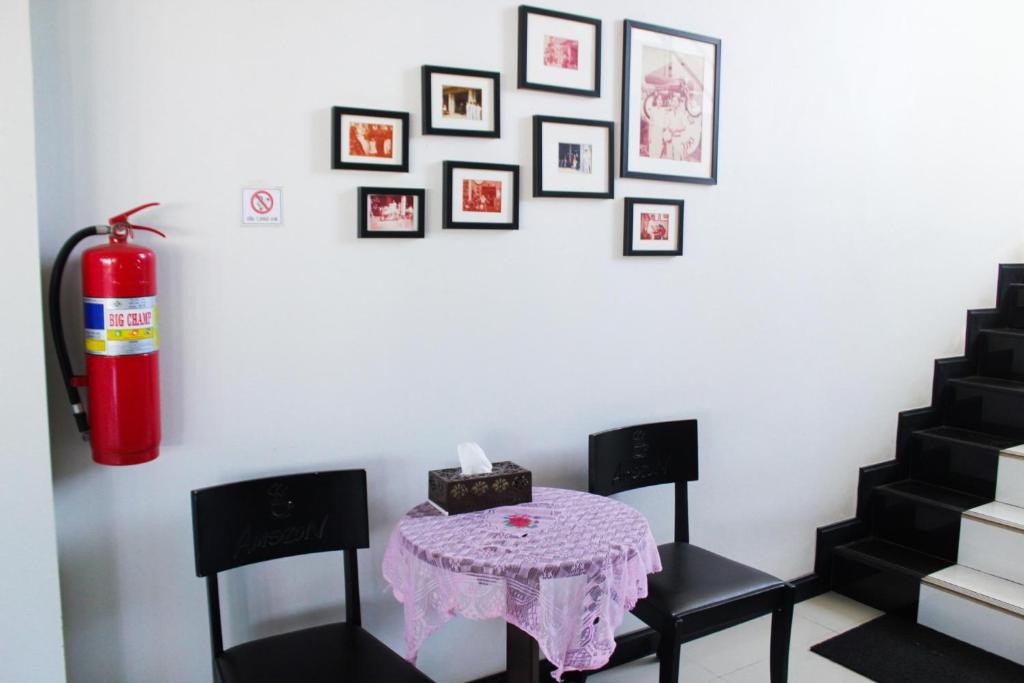 Posezení v ubytování Plus Hotel