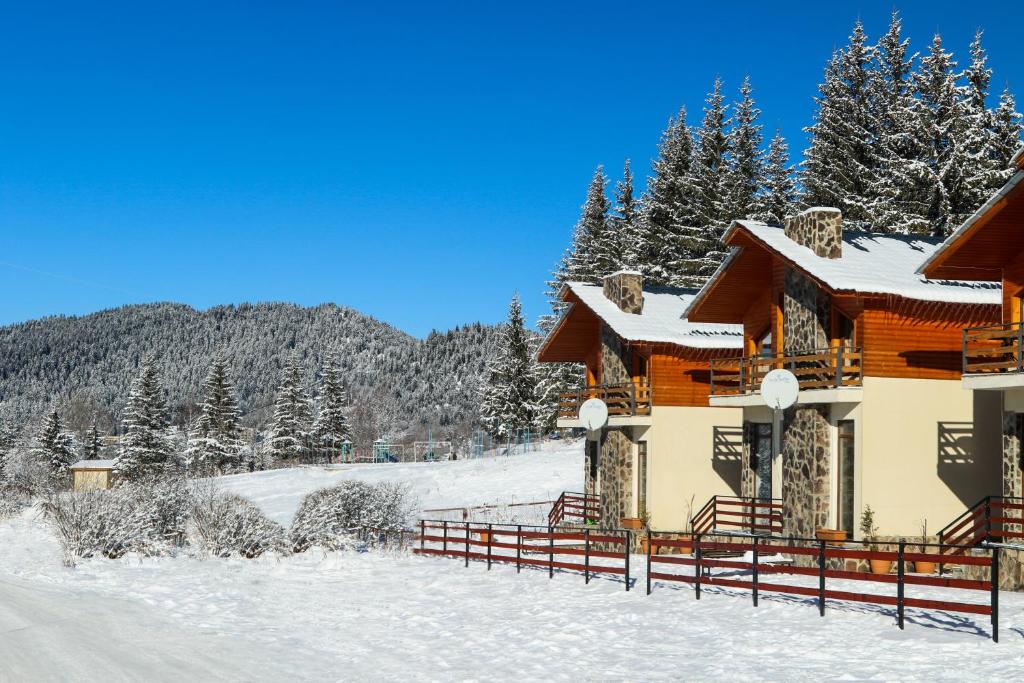 Villa Mtashi v zimě