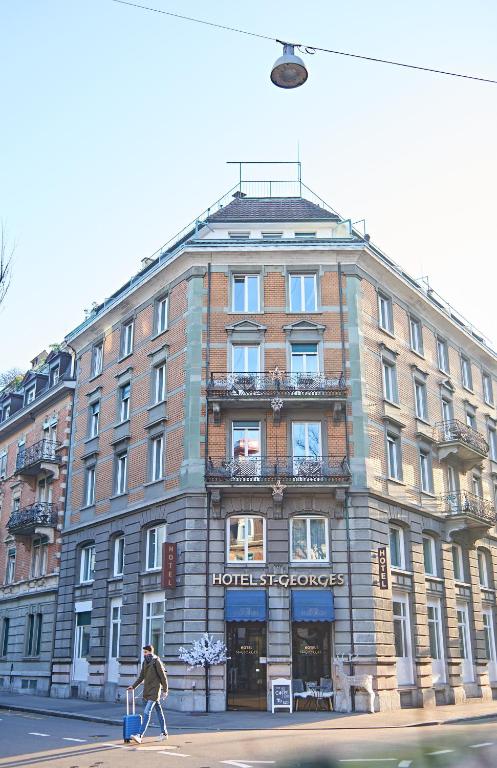 O edifício onde o hotel está situado