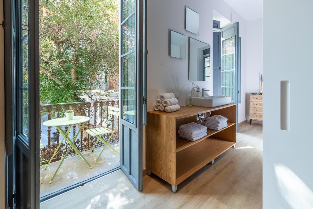 Balkón alebo terasa v ubytovaní Balmis Plaza Apartments