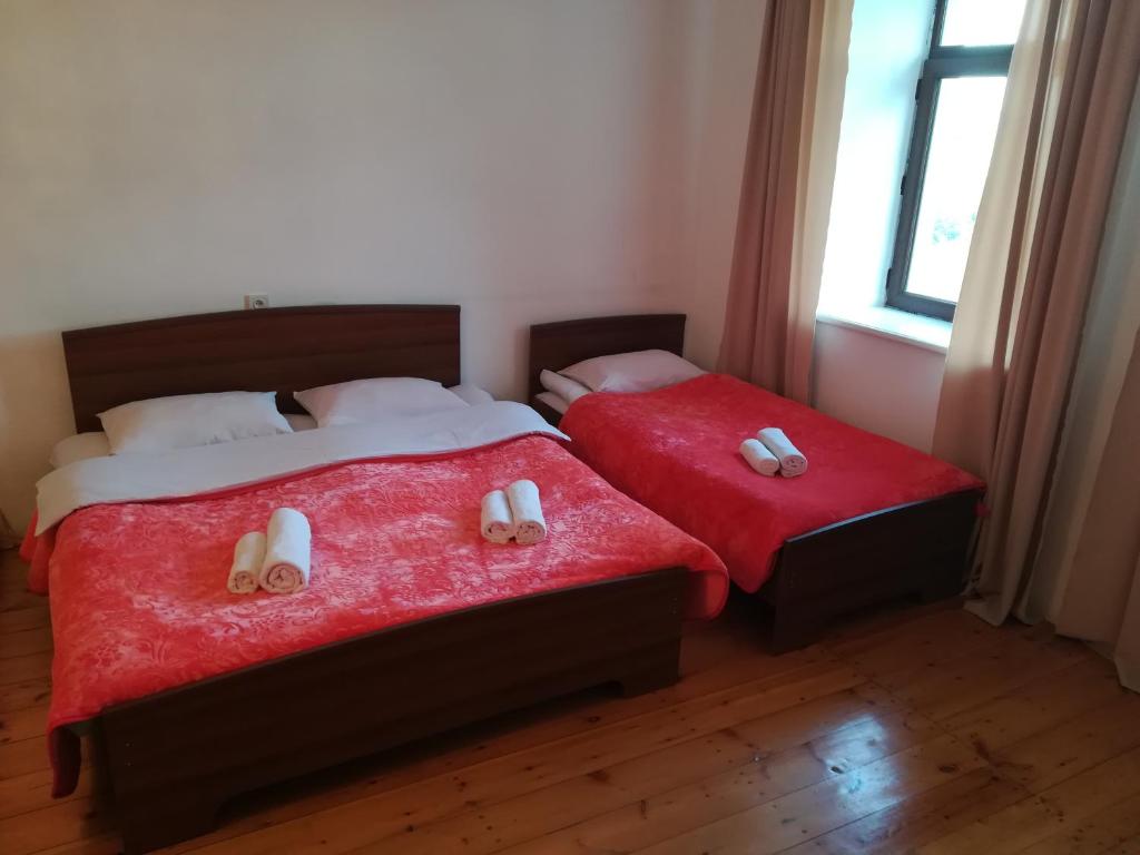 Postel nebo postele na pokoji v ubytování Rocky Island