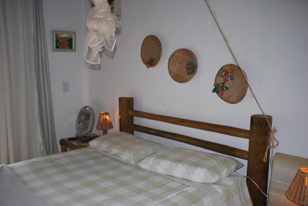Postel nebo postele na pokoji v ubytování Casa do Capão