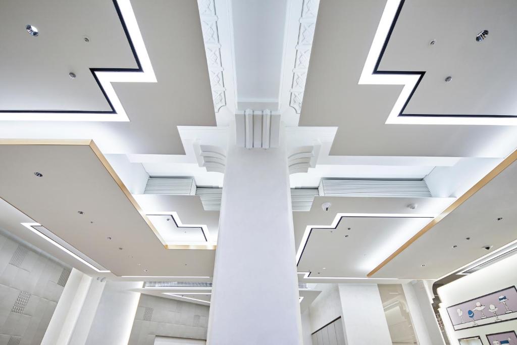 a view of the ceiling of a building at Citadines Namba Osaka in Osaka