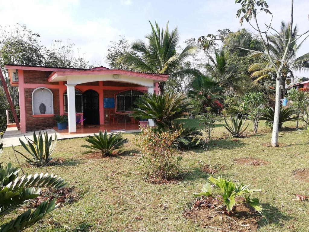 Zahrada ubytování Finca La Laguna