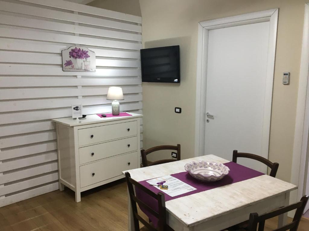 TV a/nebo společenská místnost v ubytování Borgo Barone