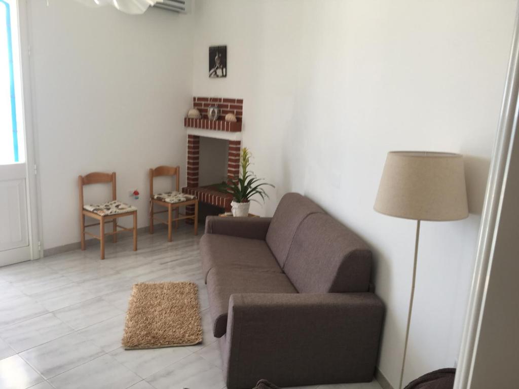 Posezení v ubytování Casa Direttamente sul mare