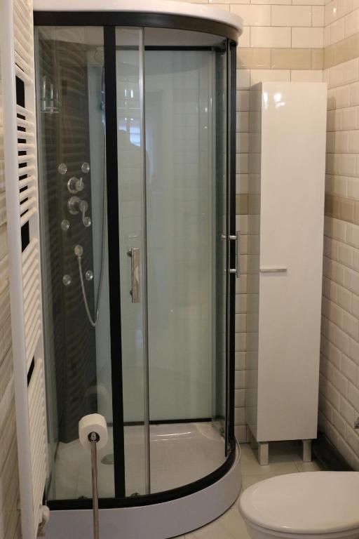 Koupelna v ubytování B&B Den Boskant
