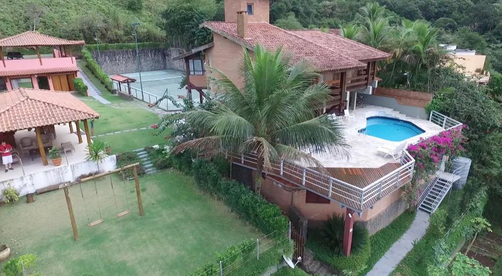 Pogled na bazen u objektu Casa do Morro - Avenida Uniflora ili u blizini