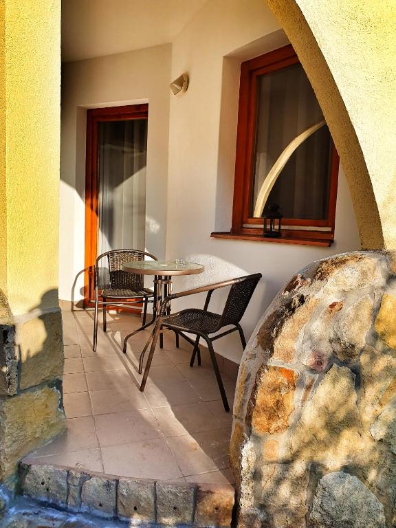 Posezení v ubytování Pannonia Apartman