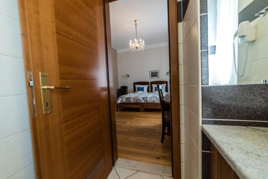 Postel nebo postele na pokoji v ubytování Guesthouse Bistra