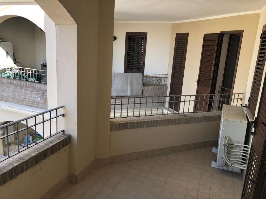 A balcony or terrace at Appartamento a Corte Balai
