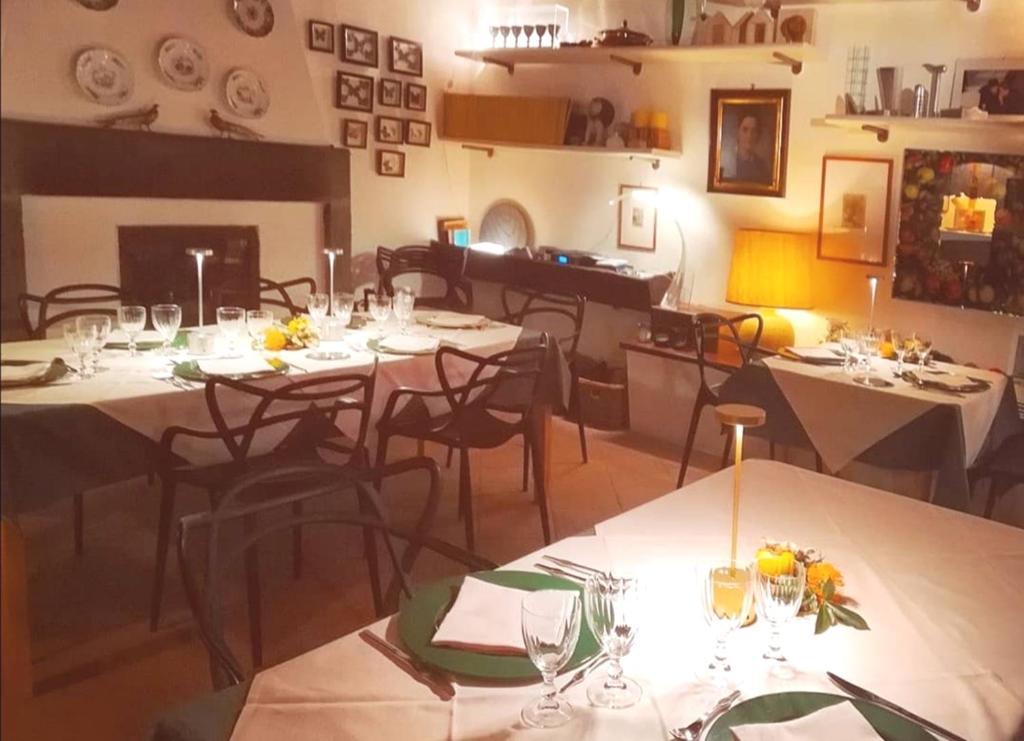 Restaurace v ubytování Al Palazzaccio