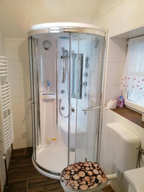 Kúpeľňa v ubytovaní Ferienwohnung Stockenhuber