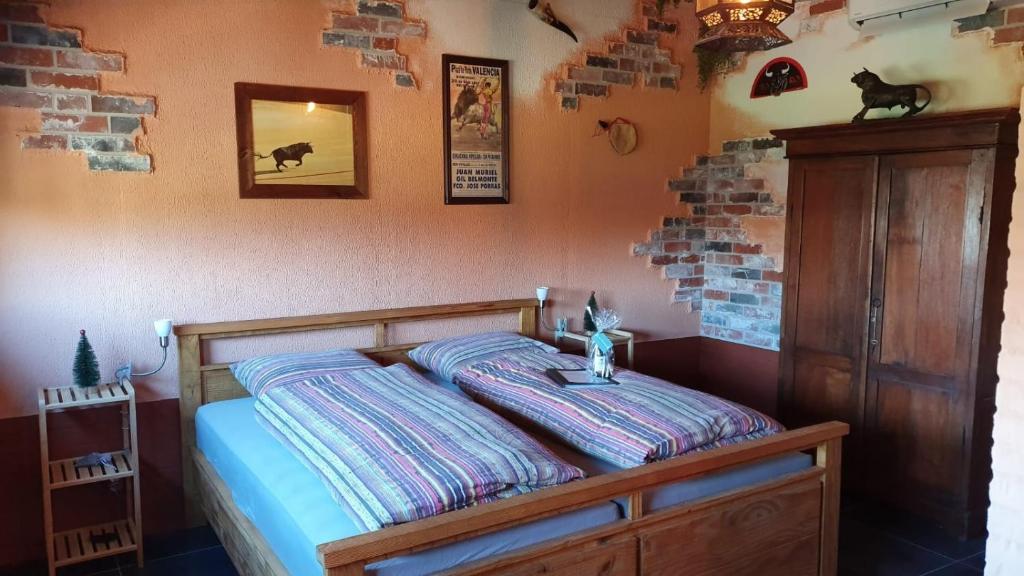 Postel nebo postele na pokoji v ubytování Casa Tranquila