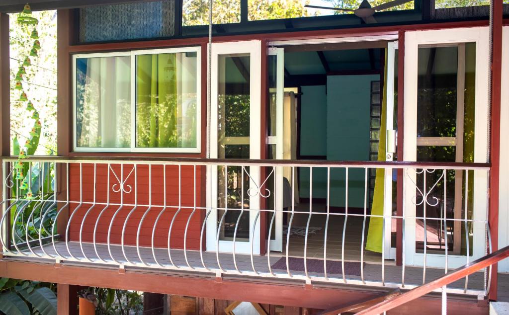 Balkón nebo terasa v ubytování Coyote Rooms
