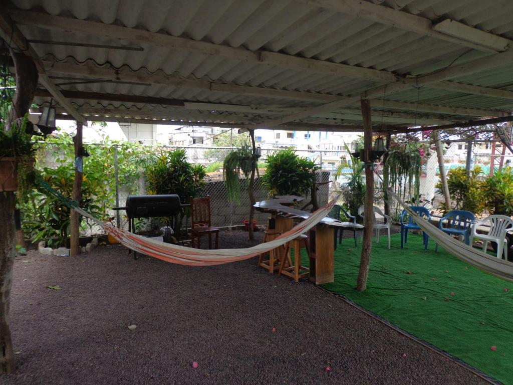 Zahrada ubytování Hostal Nathaly