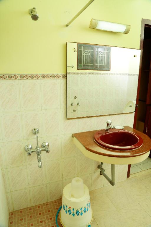 Koupelna v ubytování ZuriEL Suite GUEST HOUSE