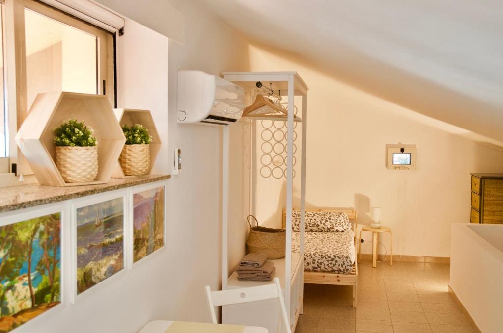 Posezení v ubytování BeachFront Rooms Marina di Ragusa