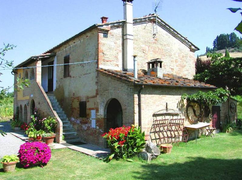 A garden outside Villa Casalunga