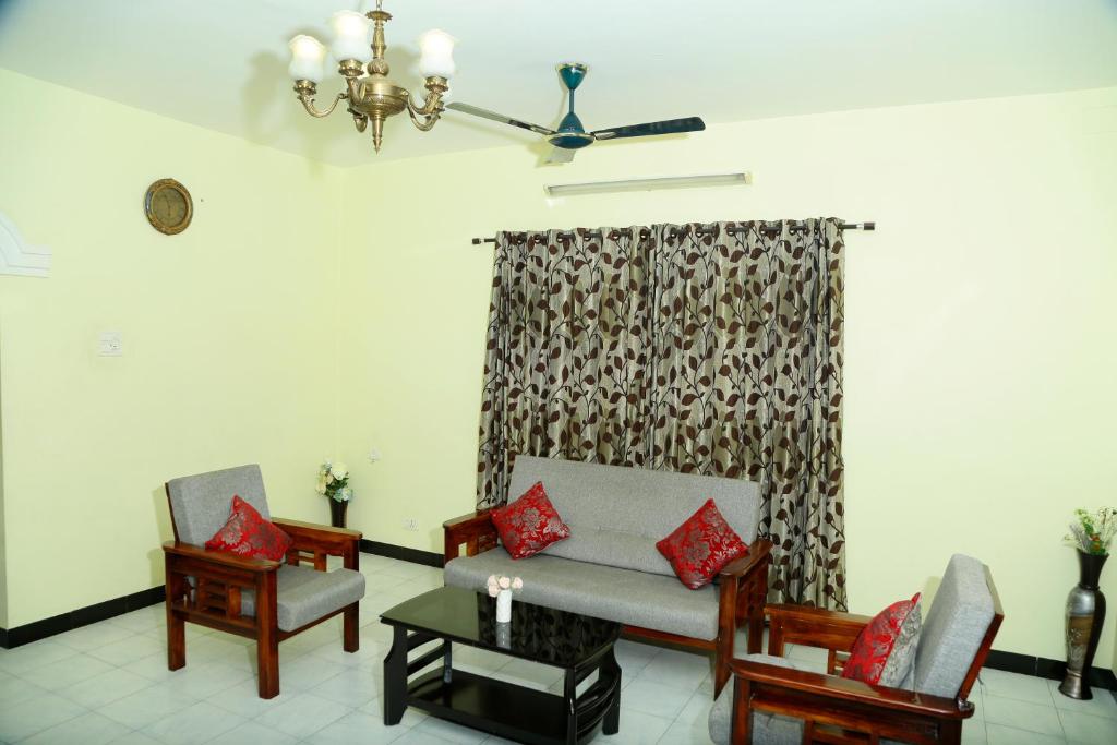 Posezení v ubytování ZuriEL Suite GUEST HOUSE