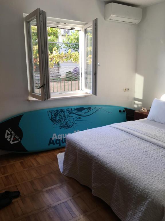 Posteľ alebo postele v izbe v ubytovaní Apartment Marina Komiza