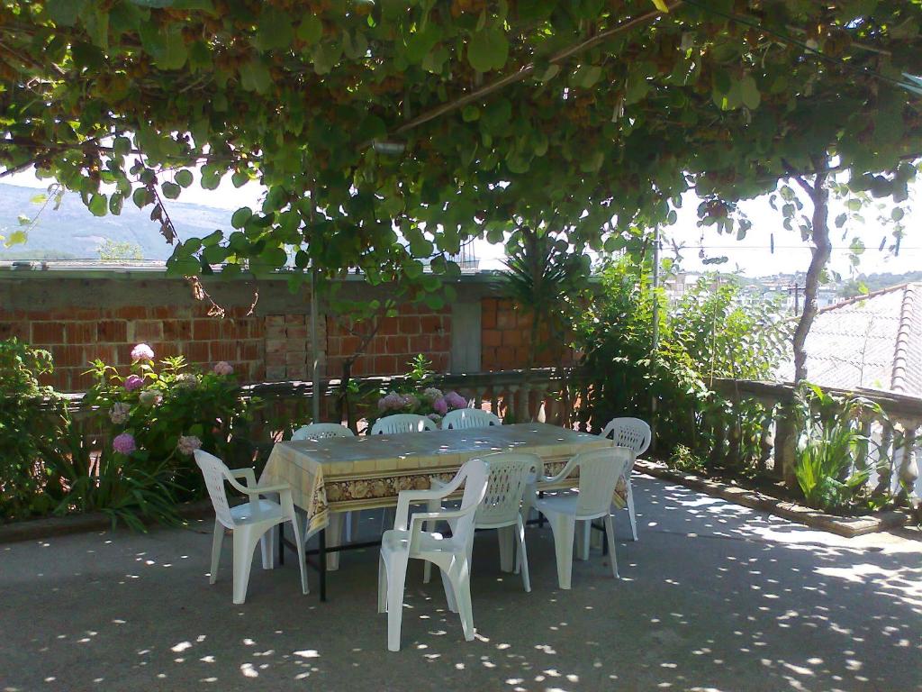 Zahrada ubytování Guesthouse Sinani