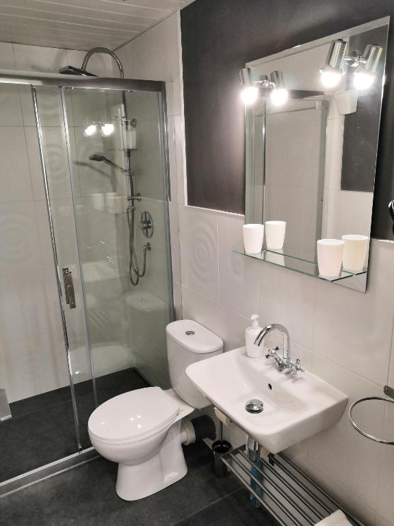 Kúpeľňa v ubytovaní ASV Apartments