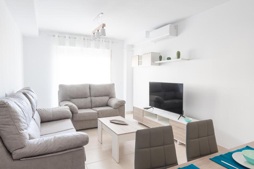 A seating area at Casa Elena - Cabo de Gata