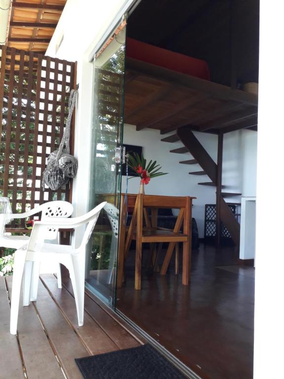 Balkón nebo terasa v ubytování Casa Shuhari