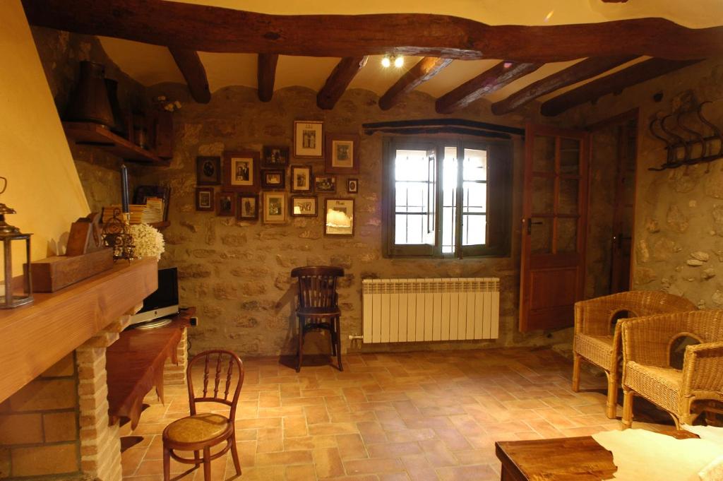 Posezení v ubytování Casa Tomàs