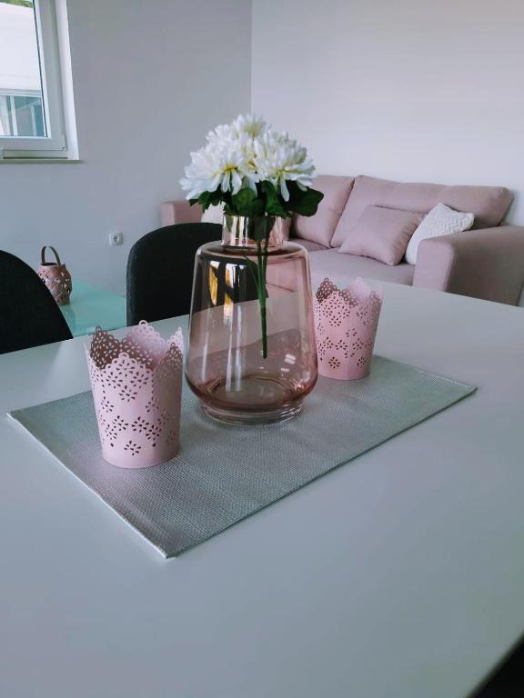 Posezení v ubytování Apartman Bella 1