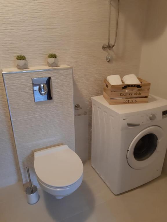 Koupelna v ubytování Apartman Bella 1