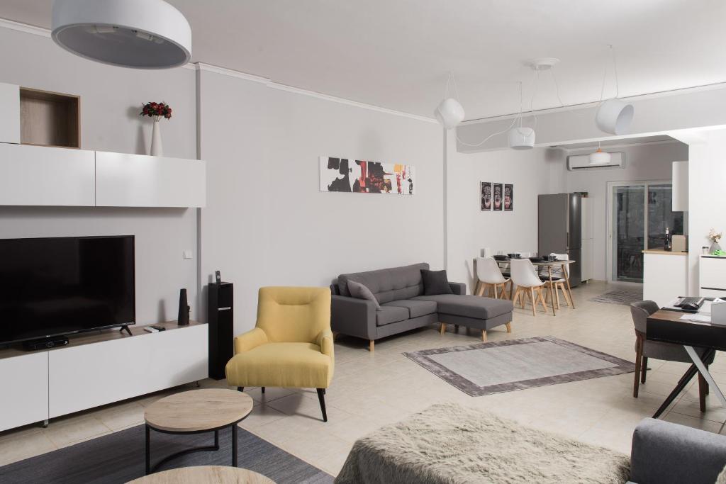 Posedenie v ubytovaní nelion 01 - a DREAM apartment with amazing view