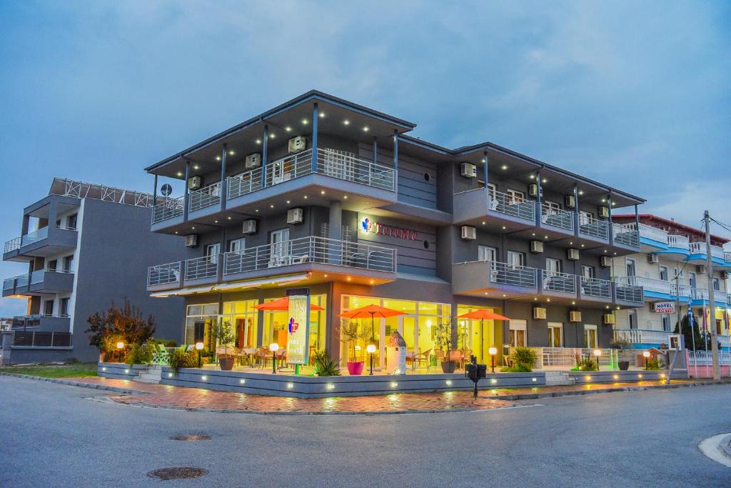 Budova, kde se hotel nachází