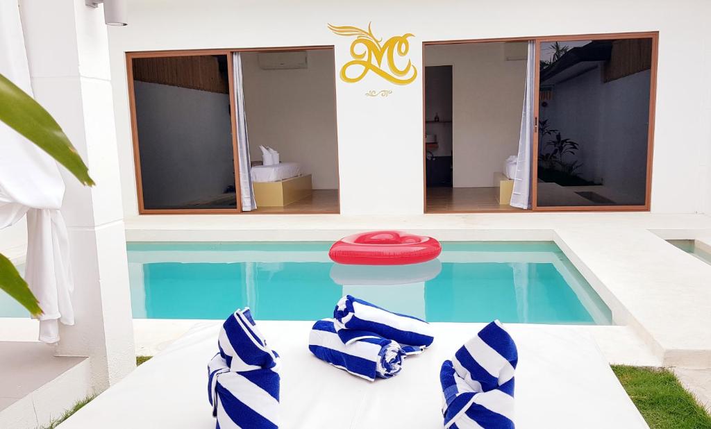 Bazén v ubytování Montecarlo Villas Panglao nebo v jeho okolí