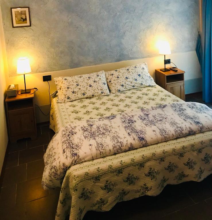 Posteľ alebo postele v izbe v ubytovaní Villa Pille
