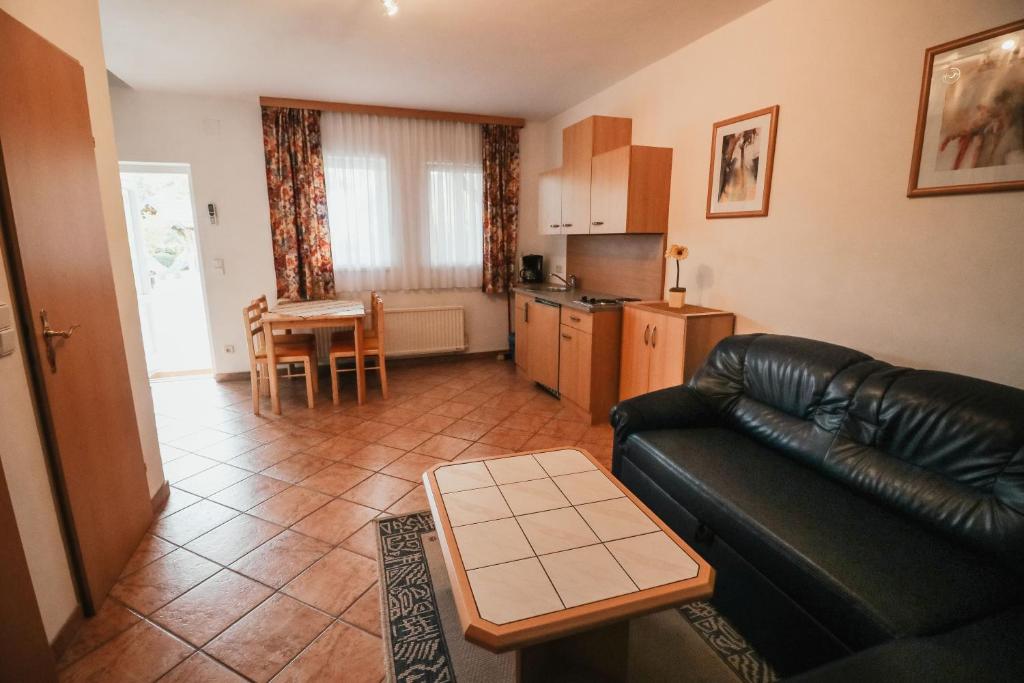 Posezení v ubytování Gästehaus Finklacke
