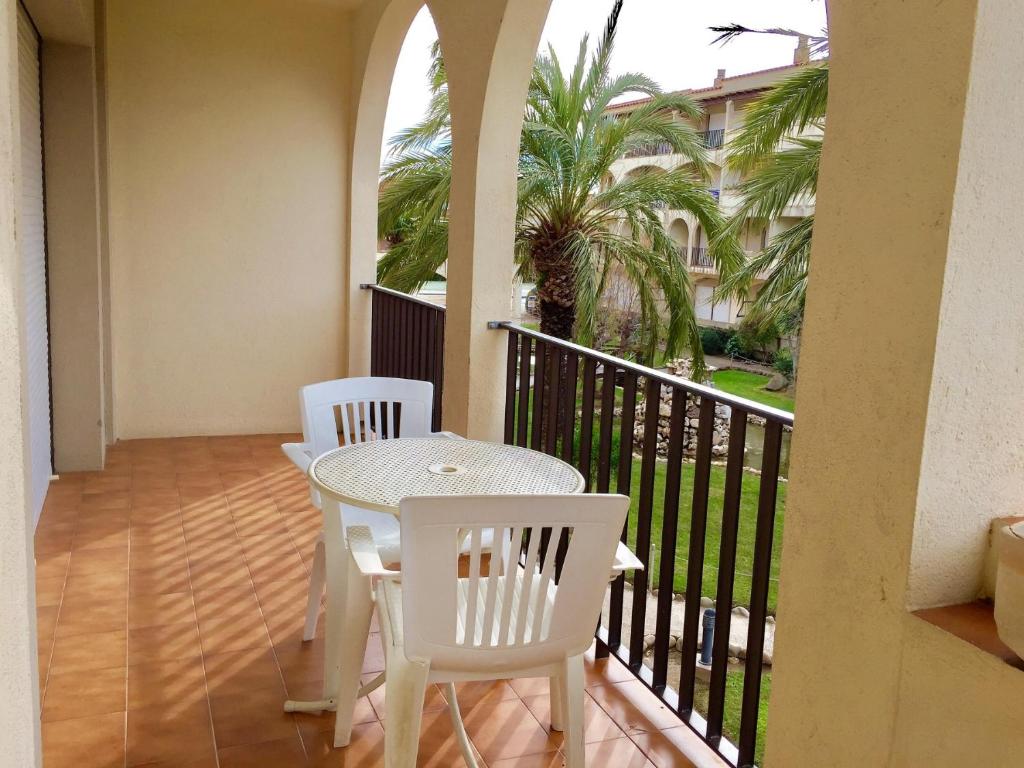 Balkón alebo terasa v ubytovaní JARDINS DEL MAR 46