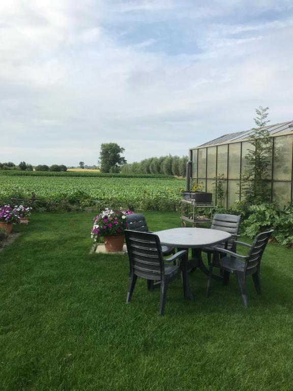 Zahrada ubytování Grysperre B&B